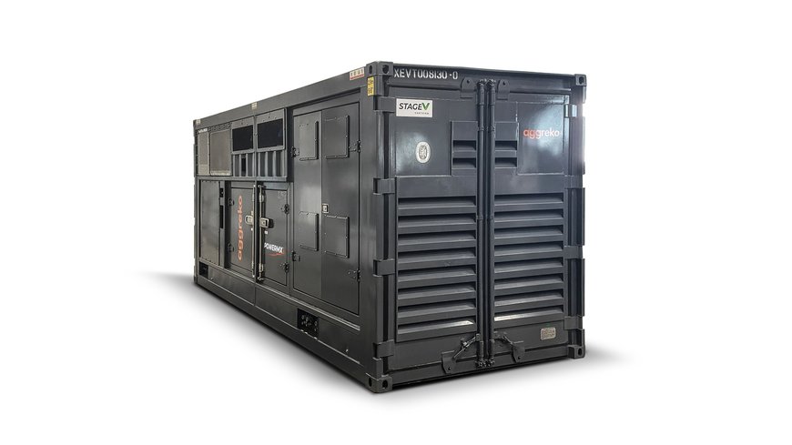Aggreko onthult de eerste driemotorige generator op de markt met de gloednieuwe POWERMX-reeks